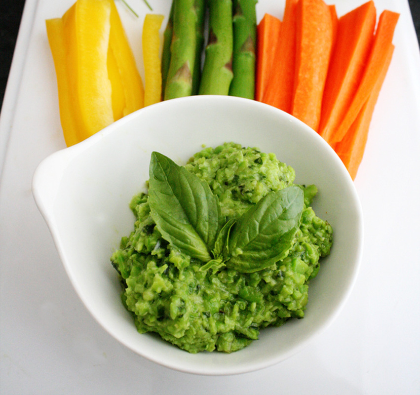 pea pesto {wholly rooted}