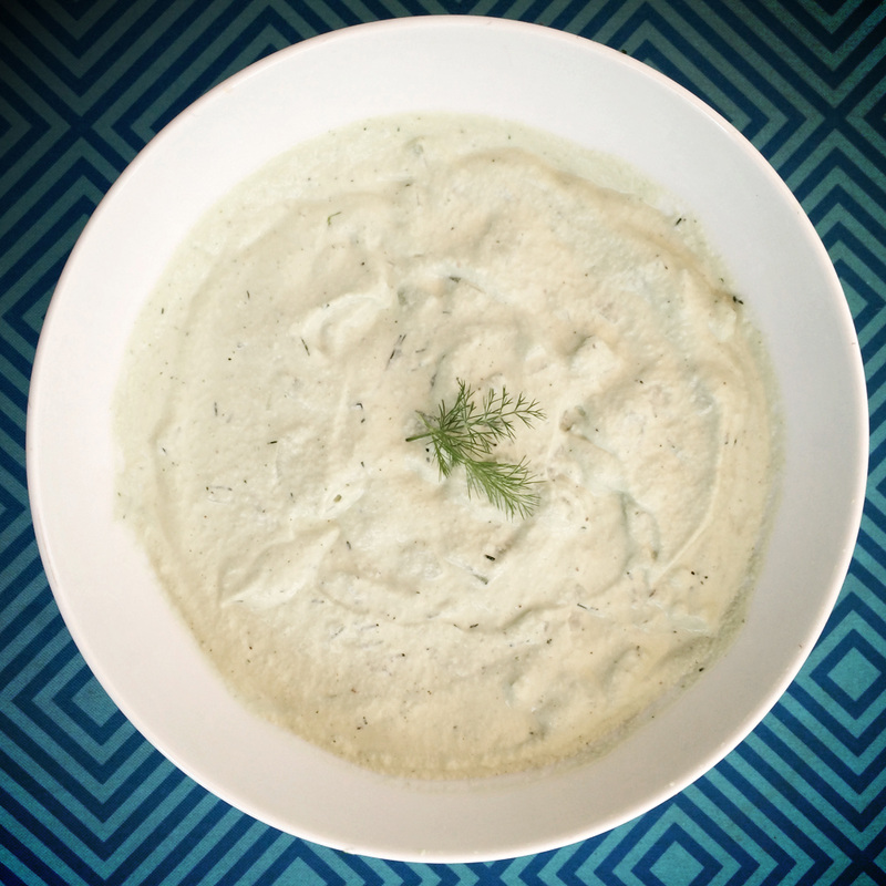 dairy-free tzatziki {wholly rooted}